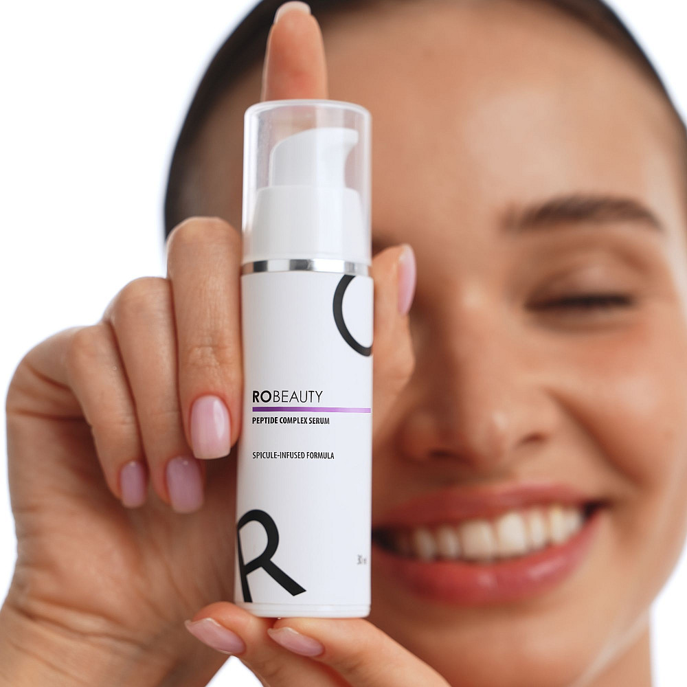 Пептидная сыворотка с микроиглами от глубоких морщин RoBeauty 30 мл Киев - изображение 8