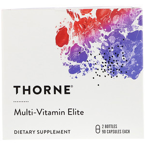 Мультивитамины Thorne Multi-Vitamin Elite AM/PM, 2 флакона по 90 капсул Киев - изображение 2