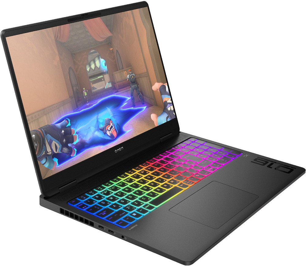 HP OMEN MAX 16-ak0011ua 16" 2K IPS, 400n/Ryzen AI 7-350 (5.0)/24Gb/SSD1Tb/RTX 5060,8GB/DOS/Чорний Вінниця - фото 2