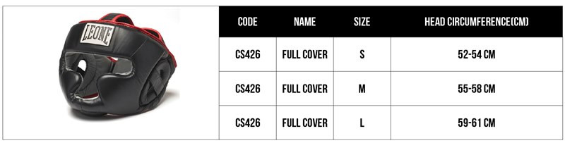 Боксерський шолом Leone Full Cover Black M Кам'янське - фото 9