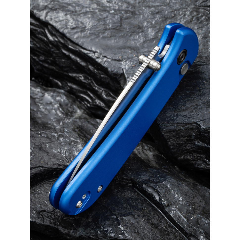 Ніж складаний кишеньковий Civivi Qubit, (7.6 см) 14C28N / Aluminum синій Киев - изображение 15