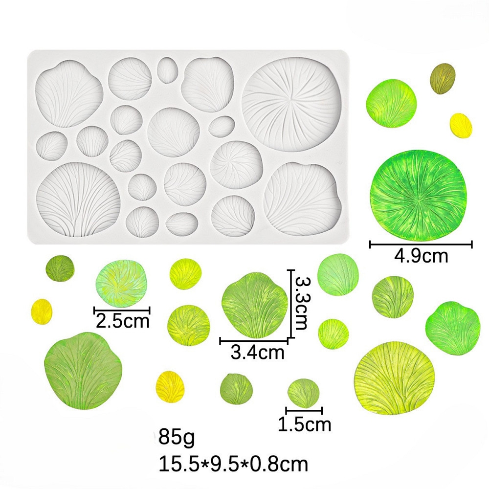 Молд силиконовый Грибы 155 на 95 мм серый Киев - изображение 2