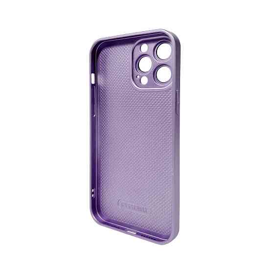 Чохол для смартфона AG Glass Matt Frame Color Logo for Apple iPhone 13 Pro Max Light Purple Київ