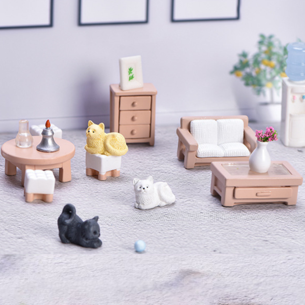 Набор миниатюрной мебели для моделирования, румбокса, букнука 7 шт Одесса - изображение 10