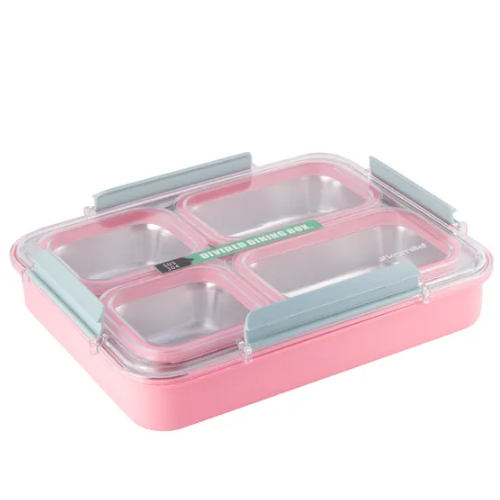 Ланч-бокс 31*25*6см (корпус пластик/внутр.ємність нерж.сталь) мікс KAMILLE Житомир - фото 9