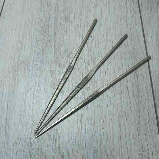 Надфіль алмазний тригранний - точний інструмент для обробки металу, кераміки, скла та каменю Харків