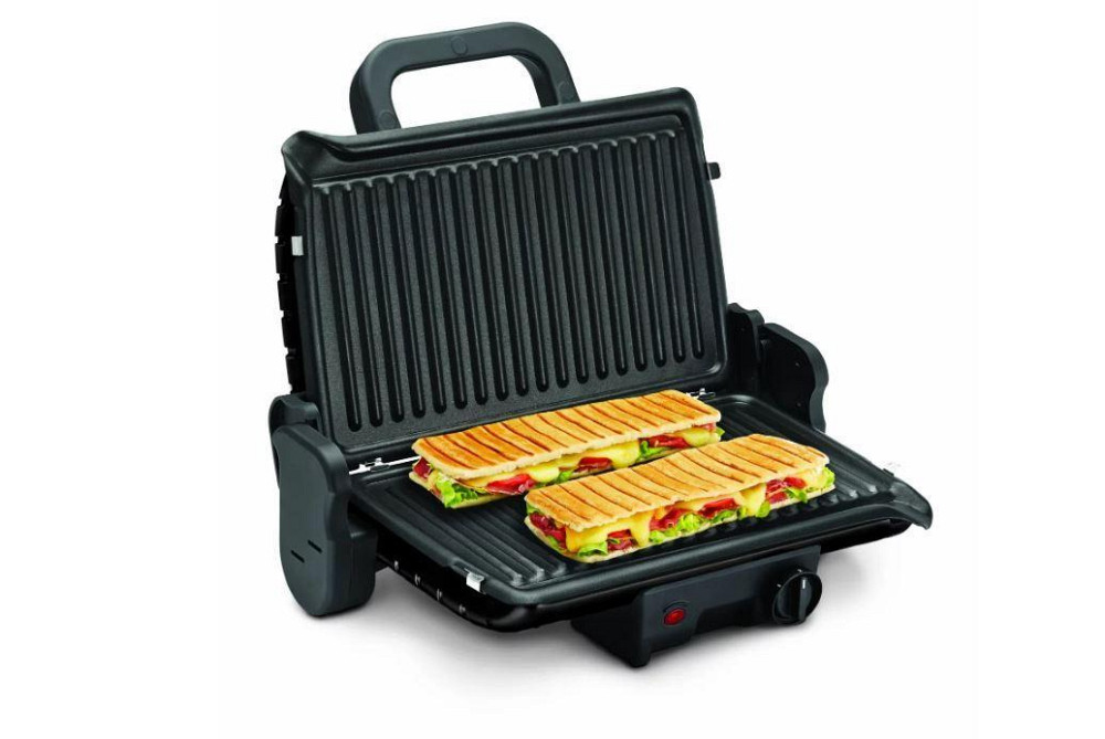 Гриль Tefal Minute Grill GC205012 нержавіюча сталь із чорним Харків - фото 3
