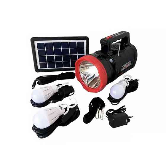 Двусторонний мощный фонарь с солнечной батареей, радио, MP3 плеер, PowerBank, Bluetooth RT-906BT Каменец-Подольский
