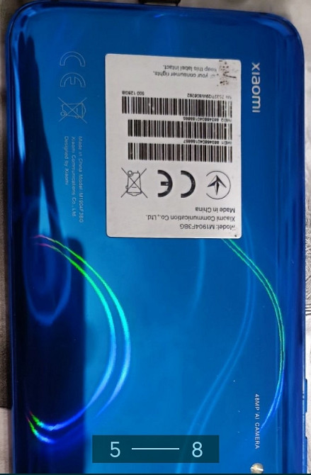 Смартфон Xiaomi Mi 9 lite 6/128Gb. Aurora Blue. Київ - фото 4