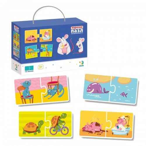 Дитячі пазли Протилежності DoDo 300151, 24 елемента Вінниця