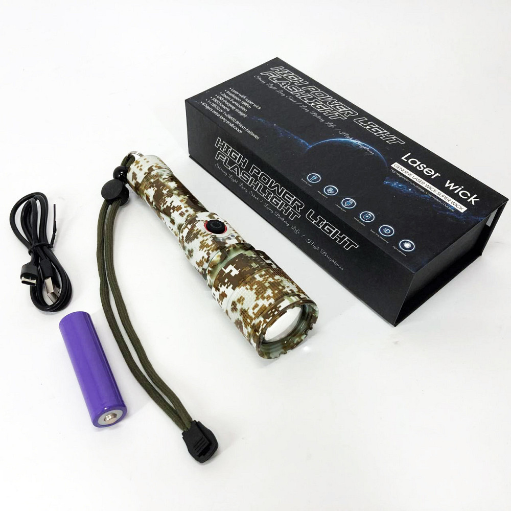 Потужний ліхтар для дому топ-ліхтарик PLD-AK132M, Світлодіодний ліхтар із тривалим часом світіння XY-59 Львів - фото 8