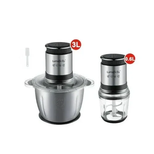 Кухонный измельчитель LB-56014, 1000 Вт, 2-в-1, нержавеющая сталь SUS304, чаши 0,6 л и 3 л Одесса