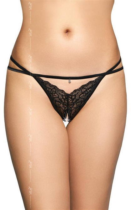 Жіночі стрінги - G-String 2496, black - M/L Sex Aura Київ - фото 1