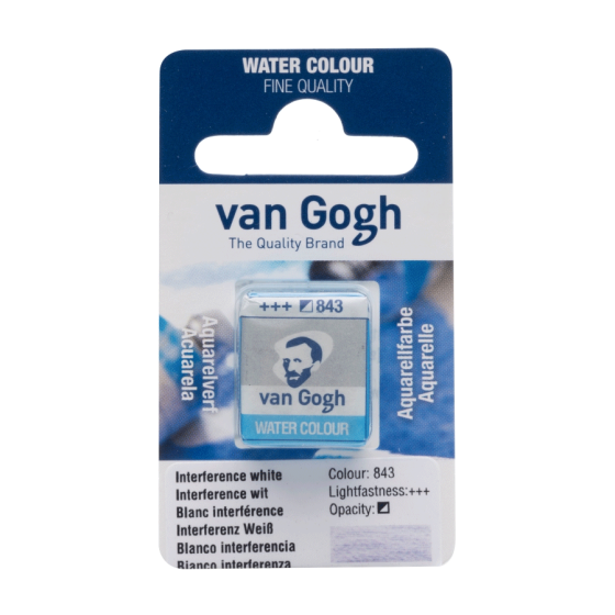 Фарба акварельна Van Gogh (843) Інтерферентний білий кювета Royal Talens Київ
