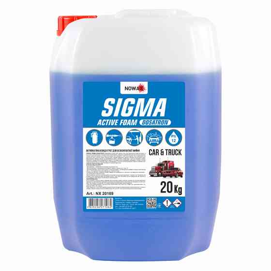 Активная пена Nowax Sigma Dosatron Active Foam концентрат для бесконтактной мойки 20кг Львов