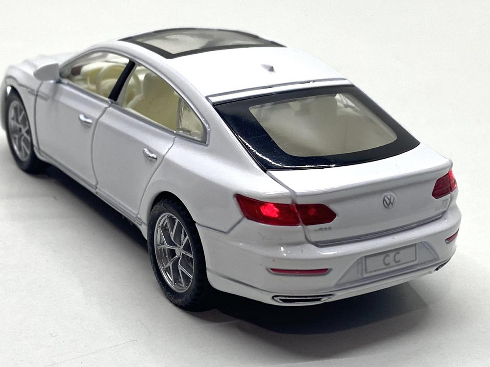 Машинка металева Volkswagen Passat SS 1:32 світло звук Біла (GT-01200) Чернігів - фото 7