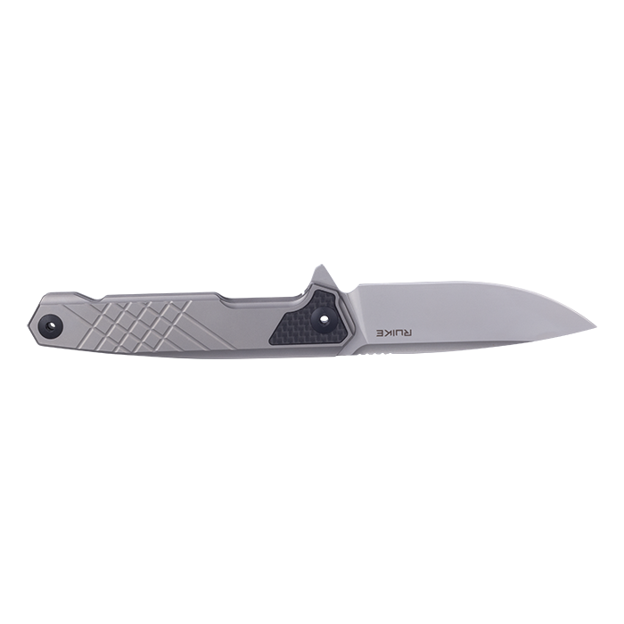 Ніж складаний туристичний Ruike M875-TZ, (8.9 см) N690Co / TC4 (титан) сірий Киев - изображение 2