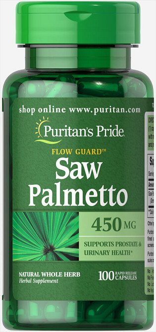 Со Пальметто (Saw Palmetto) 450 мг 100 капсул Київ - фото 1