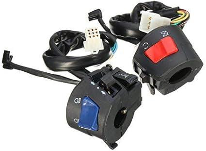 Універсальний перемикач для управління сиреною та поворотниками на кермі мотоцикла, 7/8 дюйма (22 мм) 2шт Луцк - изображение 4