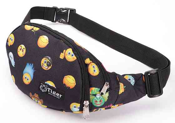 Сумка-бананка Tiger Moon Print Смайлы 2 S207310 Киев