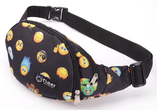 Сумка-бананка Tiger Moon Print Смайлы 2 S207310 Киев - изображение 2