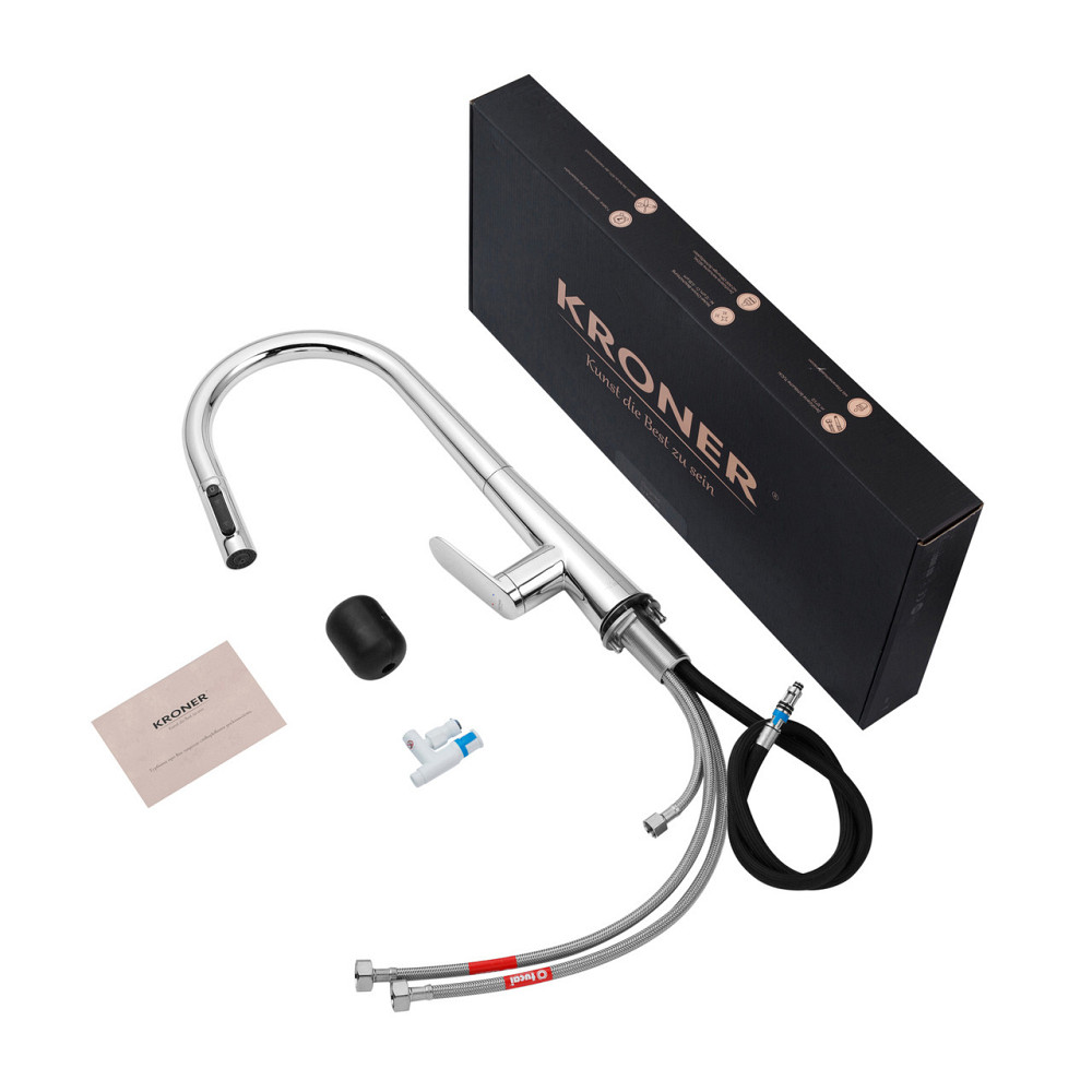 Змішувач для кухні Kroner Element 211569-0101 Київ - фото 10