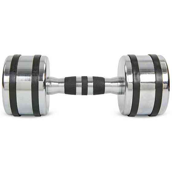 Гантель 8 кг хромована Zelart-8232-8 Київ