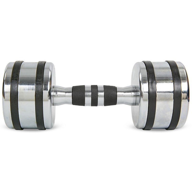 Гантель 8 кг хромована Zelart-8232-8 Київ - фото 2