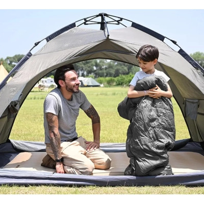 Спальний мішок KingCamp Oasis 250S Grey (KS3221_MEDIUMGREY_L) Вінниця - фото 3