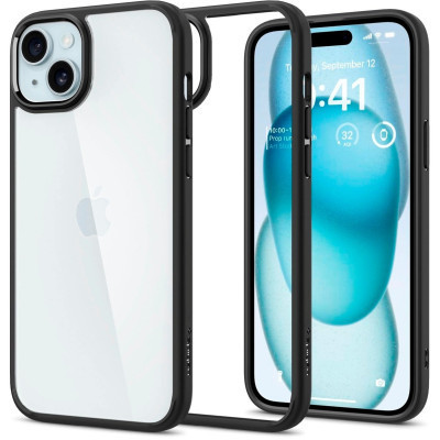 Чехол для мобильного телефона Spigen Apple iPhone 15 Ultra Hybrid Matte Black (ACS06799) Винница - изображение 4