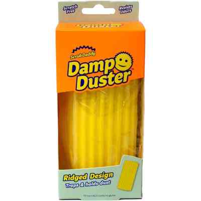 Губка для прибирання Scrub Daddy Damp Duster Для пилу Жовта (5060481022774) Вінниця