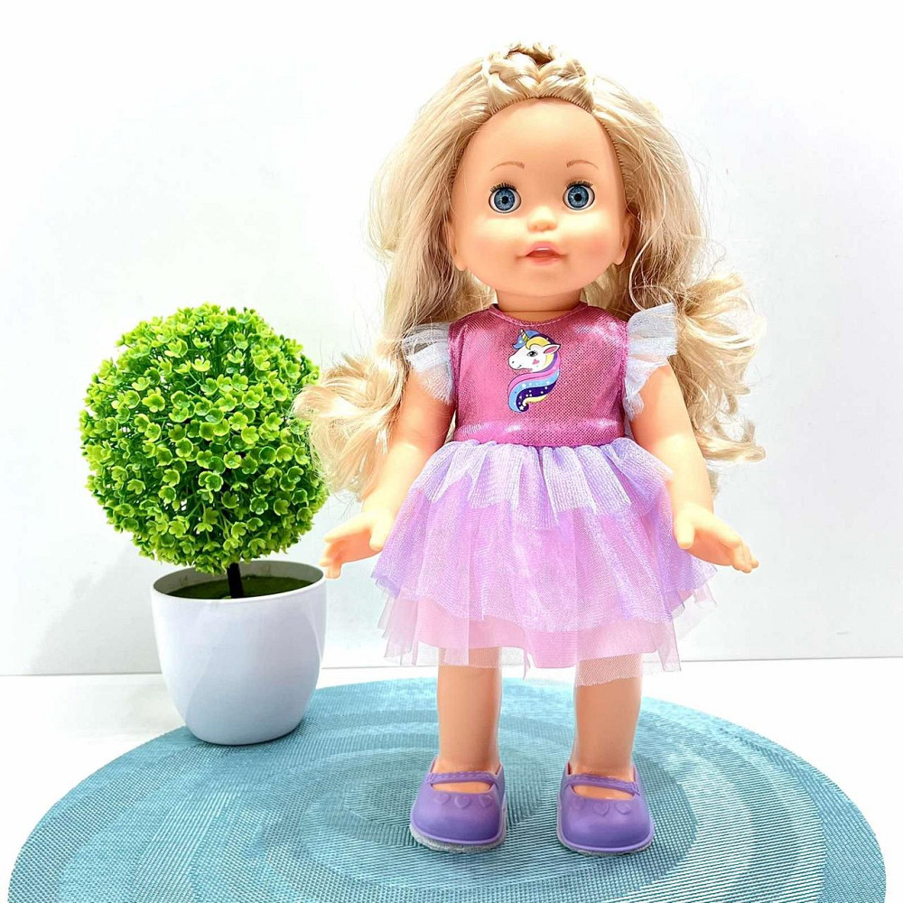 Лялька LimoToy Даринка інтерактивна крокує та співає пісні 32см (M 4631 I UA) Чернігів - фото 1