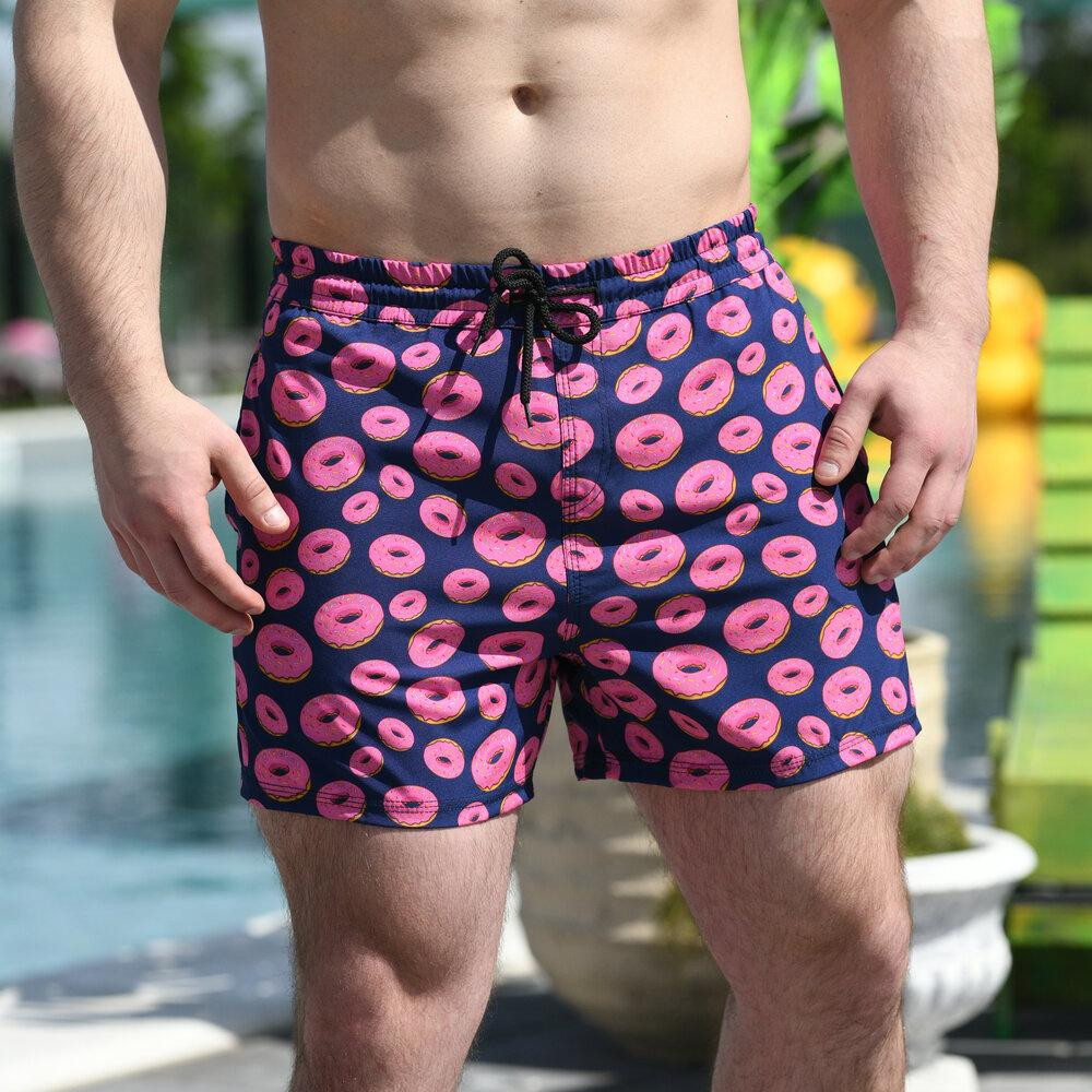 Плавательные шорты мужские Pobedov Pool day Ponchiki Киев - изображение 1