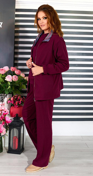 Прогулянковий костюм-трійка (48) Київ - фото 3