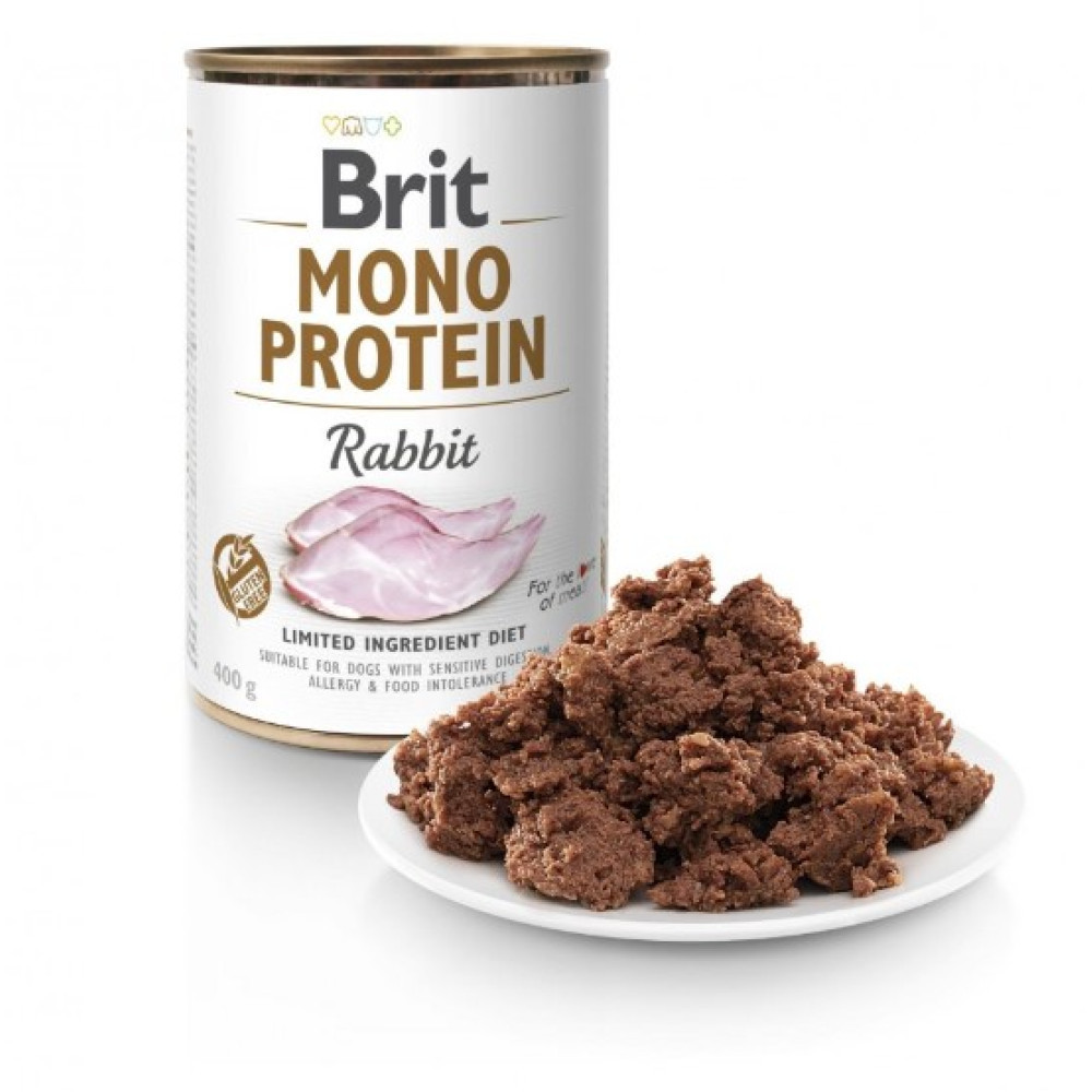 Консервы для собак Брит Brit Mono Protein Rabbit с кроликом, 400 г Винница - изображение 2