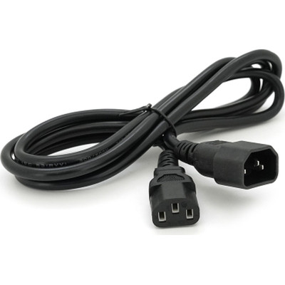 Кабель живлення C13 to C14 1.8m 0.75mm2 OEM Voltronic (PC-IEC C13-C14 CCA18) Вінниця - фото 1