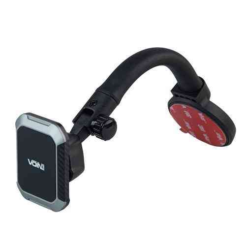 Магнітний тримач для мобільного телефону VOIN UHV-3008 BK/GY на гнучкій ніжці Харків