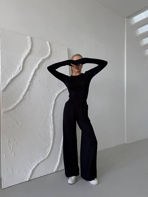 Жіночий прогулянковий костюм двійка турецька віскоза Одеса - фото 2