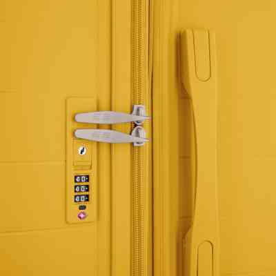 Чемодан 2E Aero 63/78 л бурштиново-жовта (2E-SPP-AERO-M-AY) Винница