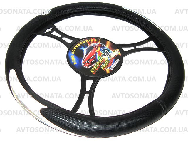 Оплетка 50220 BK M черная/2 серых стрелы+мяч Винница - изображение 2