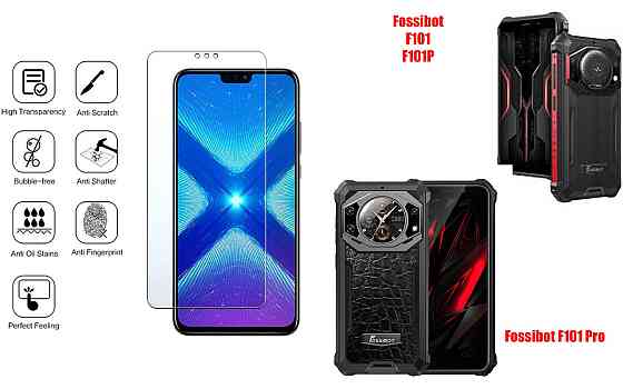 Защитное стекло NeoGlass для Fossibot F101, F101P, F101 Pro – ультрапрозрачное и устойчивое Киев