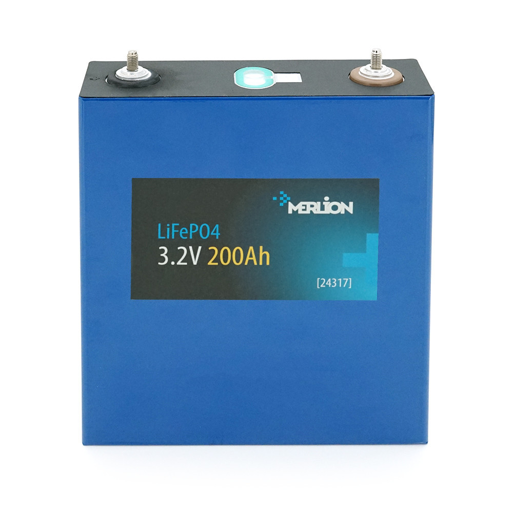 Осередок Merlion 3.2V 200AH для збирання LiFePo4 акумуляторів, (173х53х203(220)) мм, Q5 Київ - фото 1