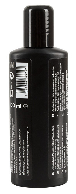 Масажне масло Vanille 100 ml Sex Aura Київ - фото 4