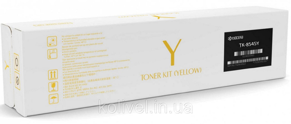 Kyocera TK-8545Y — оригінальний тонер картридж, 1T02YMANL0 для Taskalfa 4054ci Київ - фото 1