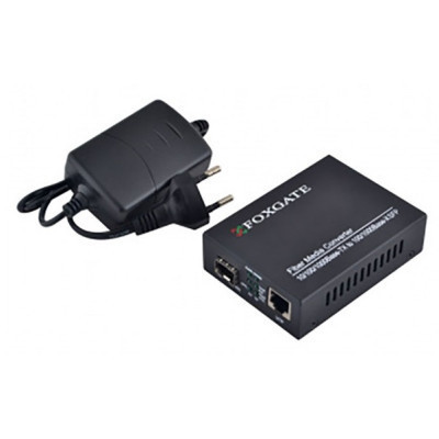 Медіаконвертер FoxGate 10/100/1000Base-T RJ45 to 1000Base-SX/LX SFP slot (EC-SFP1000-FE/GE-LFP) Вінниця - фото 2