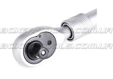 Гайковий ключ-тріскачка 1/4" 72 зуби з набором перехідників 1/4 та 3/8, реверс, зручна ручка Одеса - фото 4