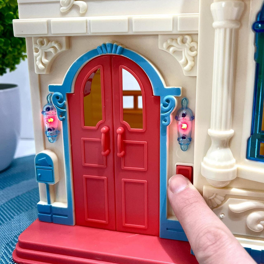 Іграшковий будиночок Limo Toy для ляльок 48х31 см фігурки меблі машина (WD-932C) Чернігів - фото 9