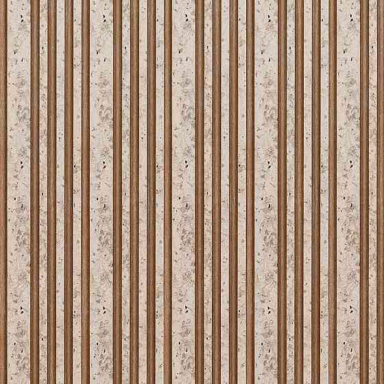 Рейка декоративная PS 2900х118х11мм Светлый мрамор с золотыми вкраплениями SW-00002141- Киев