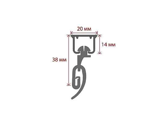 LIVOLO Прямий карниз KS для тюлів (VL-SHQ-KS) Коломия