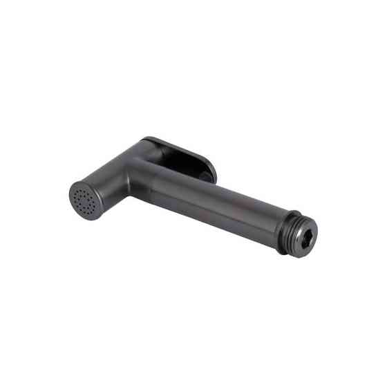 Гигиенический набор скрытого монтажа Qtap Slavonice QTSLA262GMB45916 Gunmetal Black PVD графит Киев